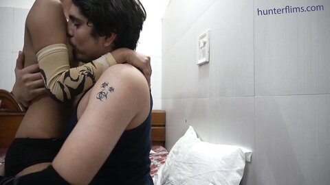 Hunter Asia Kissing Romantic Sex After Watching Porn