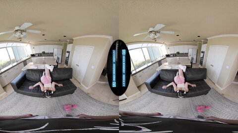 Flexible College Girl Gives You Standing Upside Down Blowjob And Other