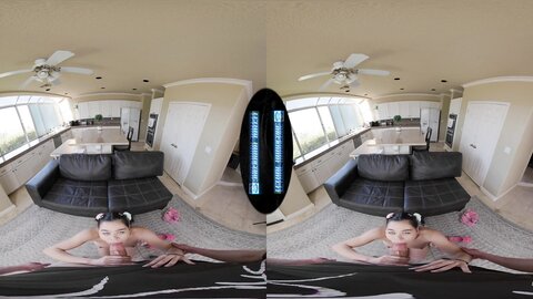 Flexible College Girl Gives You Standing Upside Down Blowjob And Other