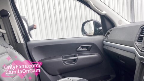 Camilaoncam Sucks Her Date In His Car Full Video Available On Of