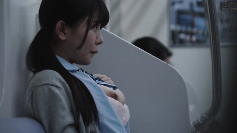 MOON-035 Last Breast Seduction Train - F-Cup Beautiful Girl And F-Cup Beautiful Girl In An Empty Car Alone...