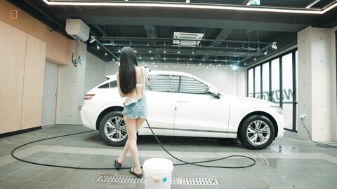Korean Realgraphic No.103 Car Wash Girl 2