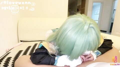 白虎美穴小萝莉『小欣奈』✅Cos星铁 藿藿足穴侍奉，可爱夹子音小萝莉 被大鸡巴操的叫爸爸，小穴穴被灌满爸爸精液