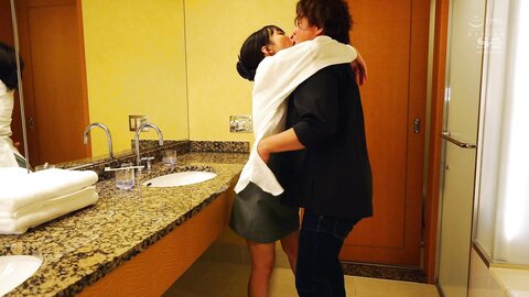 SONE-450 Shy, Smiling, Kissing, And Then Going For It Again And Again At Home And At A Hotel, Moe Sakakibara...