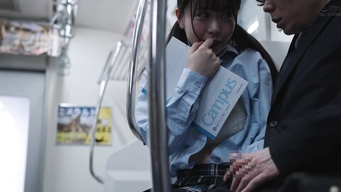 MOON-035 [4K] Last Breast Seduction Train - F-Cup Beautiful Girl And F-Cup Beautiful Girl In An Empty Car Alone...