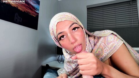 Hijabi Aaliyah Shows Off Her Lingerie And Gets A Massive Facial