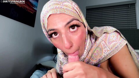 Hijabi Aaliyah Shows Off Her Lingerie And Gets A Massive Facial