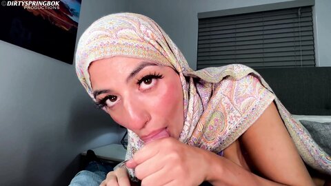 Hijabi Aaliyah Shows Off Her Lingerie And Gets A Massive Facial