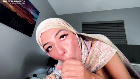 Hijabi Aaliyah Shows Off Her Lingerie And Gets A Massive Facial