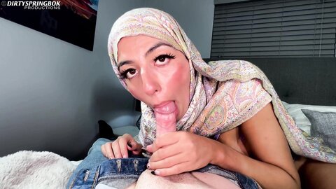 Hijabi Aaliyah Shows Off Her Lingerie And Gets A Massive Facial