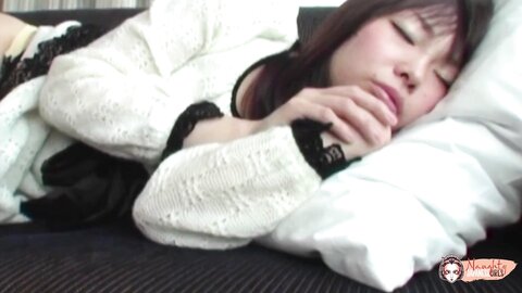 Long Hair Brunette Kosaka Gets Fingered And Vibrator Used On While She