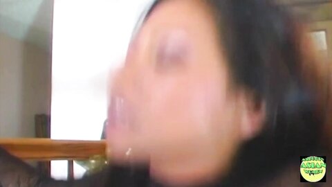 Tattooed Buff Hunk And A Foxy Asian Bombshell Have A Steamy Fuck On The Stairs