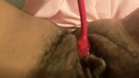 Teen Asian Girl Plays With Her Pussy Using Her New Rose Toy