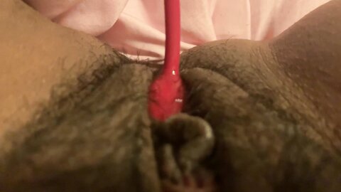 Teen Asian Girl Plays With Her Pussy Using Her New Rose Toy