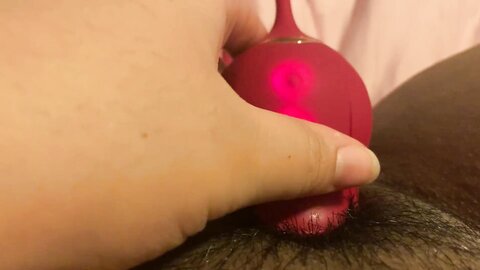 Teen Asian Girl Plays With Her Pussy Using Her New Rose Toy