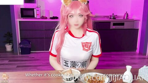 专操极品嫩妹大神【鸡教练】✅魔鬼身材超紧小嫩逼Cos玉藻前爆操，自己女上坐着鸡巴来回摇摆，清纯与风骚并存