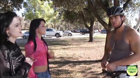 Lovely Ladies Tianna Maze And Stephanie Sage Have A Grand Threes With Big Dicked Guy