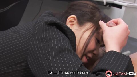 Japanese Office Lady Hka Miura Had Oral Sex In Office Uncensored