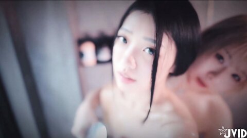 [JVID] 妍妍 Angel & 黎菲儿 - 色色的温泉之旅