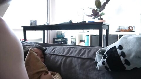 Asian Girlfriend Gets Creampied In Period Time After Deepthroat