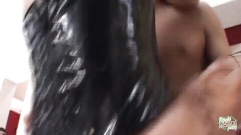 This Shy Asian Cutie Gets Fucked In A Threes For The First Time