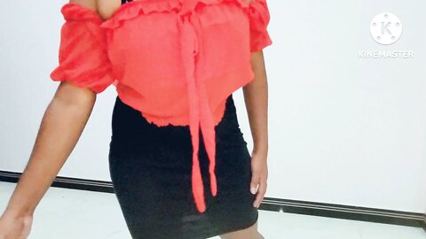 Sri Lankan New Leek ඔෆිස් යන්න ඇදුම් මාරු කරන ගමන්