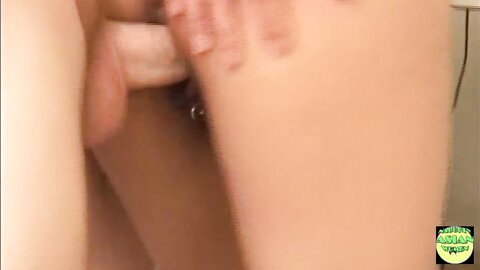 Being Caught Masturbating At Work Ends With The Asian Being Plowed By A White Cock