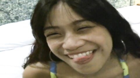 Curly Haired Asian Teen Is Full Of Life And Cum Cute Blowjob Porn