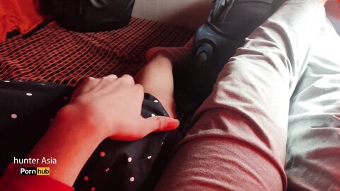 Stranger Traveller Girl Seduces Me In The Bus  I Finishes Fucking Her