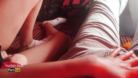 Stranger Traveller Girl Seduces Me In The Bus  I Finishes Fucking Her