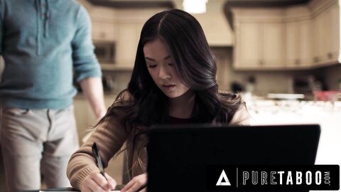 Pure Taboo Small Town Girl Lulu Chu Gets Horny While Hearing Roommate R