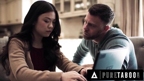 Pure Taboo Small Town Girl Lulu Chu Gets Horny While Hearing Roommate R