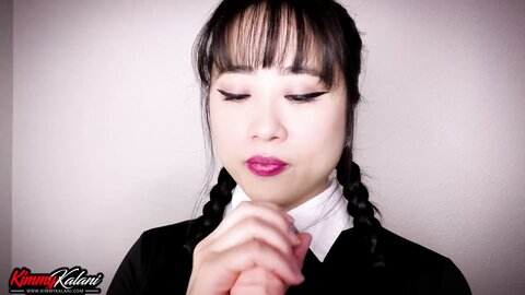 Wednesday Cosplay Asmr Secretly Loves Your Cock
