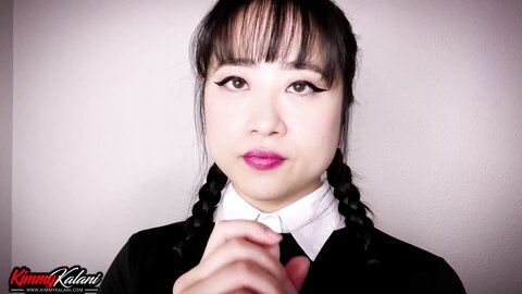 Wednesday Cosplay Asmr Secretly Loves Your Cock