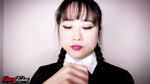 Wednesday Cosplay Asmr Secretly Loves Your Cock
