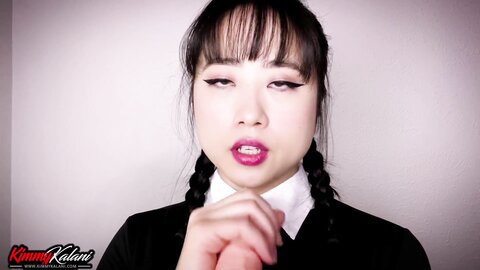 Wednesday Cosplay Asmr Secretly Loves Your Cock