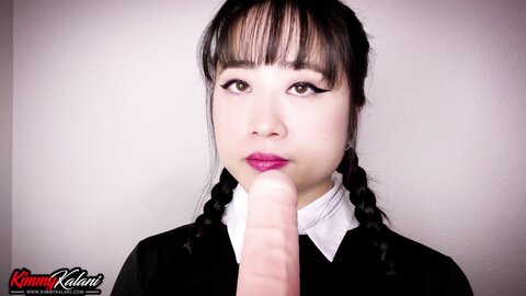 Wednesday Cosplay Asmr Secretly Loves Your Cock