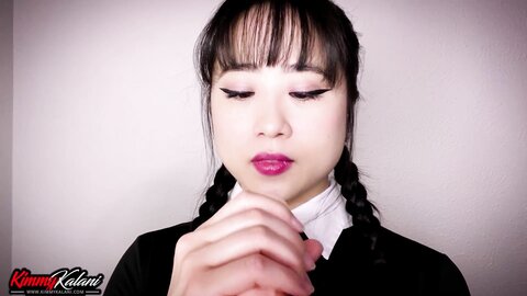 Wednesday Cosplay Asmr Secretly Loves Your Cock