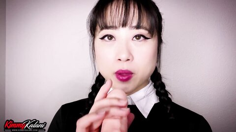 Wednesday Cosplay Asmr Secretly Loves Your Cock