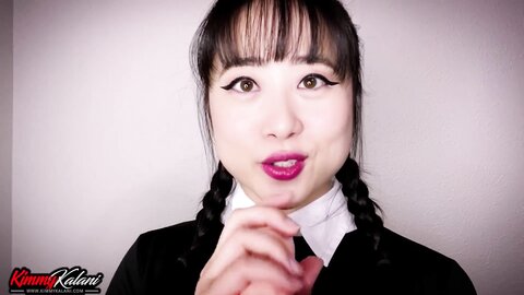 Wednesday Cosplay Asmr Secretly Loves Your Cock