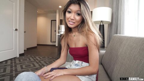 Clara Trinity Asian Stepsis Drained My Cock
