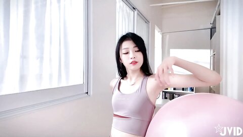 [JVID] 妍妍 Angel - 【禁忌瑜珈課程】 瑜珈教練的秘密 裸體私人課程