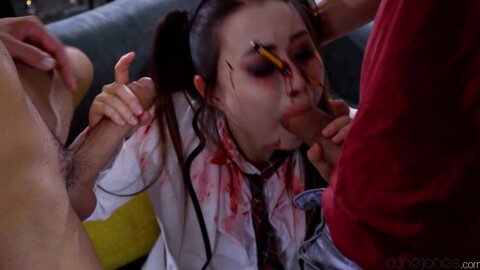 Yiming Curiosity Zombie Teen Halloween Double Team