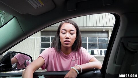 Aria Skye Horny Asian Turned On By Big Cock