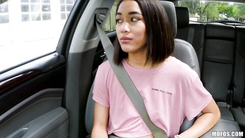 Aria Skye Horny Asian Turned On By Big Cock