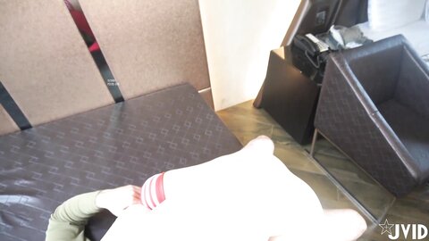 绝美Jvid高颜值极品大片 取精快递服务员 我的身体就是存精容器