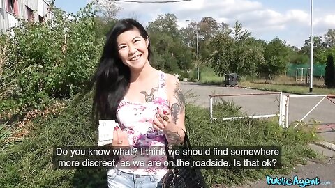 Akasha Coliun Hot Asian Chick Loves Girthy Cock