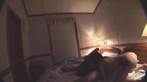 Brunette Asian Girl Is Fed Loads Of Cum By A Chubby Guy In A Threesome