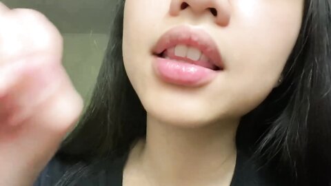 Joi Asian Cum Dumpster Begs For You To Stroke Your Cock And Nut In Her