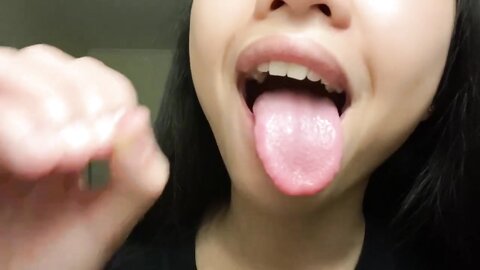 Joi Asian Cum Dumpster Begs For You To Stroke Your Cock And Nut In Her